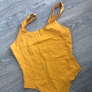 Yellow Bodysuit